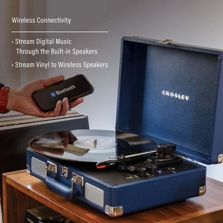 Crosley Cruiser Plus Vinyl Record Player with Speakers and