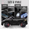 thumbnail image 6 of iYofe Porsche 718 Ride On Car for Kids, 12V Electric Car with Remote Control,Battery Powered Ride On Car for Toddlers Ages 3–6 Boys Girls Gift, 4 Wheel Suspension, Bluetooth, Music, LED Lights, Black, 6 of 9