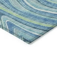 thumbnail image 4 of Addison Rugs Chantille Indoor/Outdoor Transitional Swirls Blue Washable Rectangle Rug, 8' x 10', 4 of 6