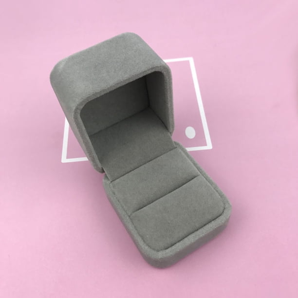 Joyeros para mujer, joyeros y organizadores. Nueva caja de terciopelo para presentación de joyas, anillos, collares y pulseras. Estuches para guardar joyas.