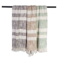 thumbnail image 2 of Design Imports CAMZ10586 Couverture à Rayures Adobe Pierre, 2 of 2