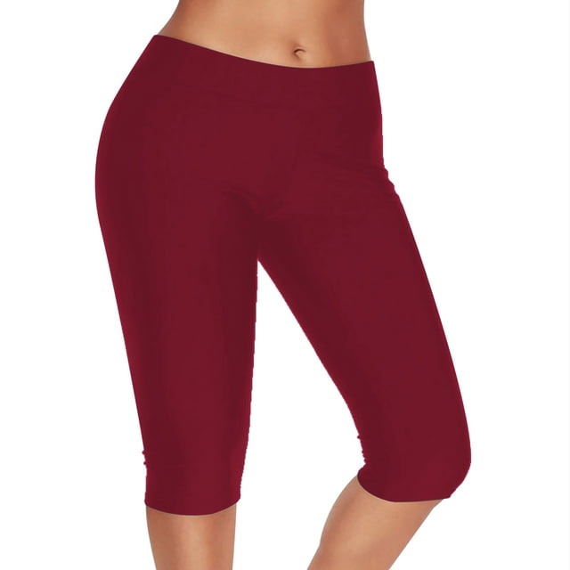 Kcodviy Pantalon de Yoga de Sport pour Femmes en Coton, Maternité, Minceur, Course, Mise en Forme, Yoga, Leggings « Butter » pour Femmes, Leggings 7/8