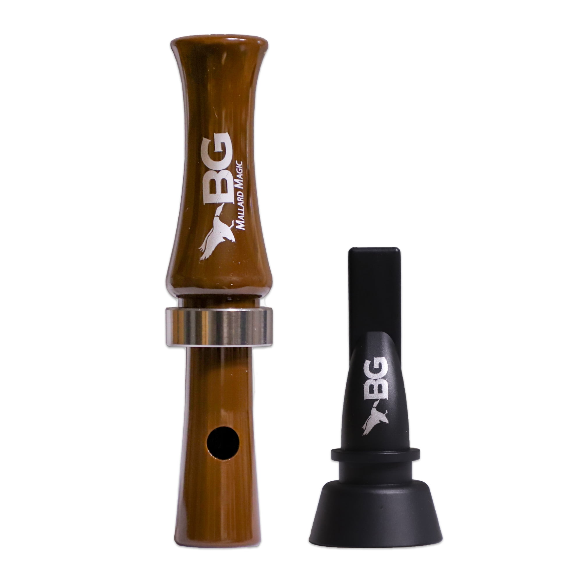 Faulks DR-66 Duck Call Double Dual Reed Wood Wooden Easy Blowing 