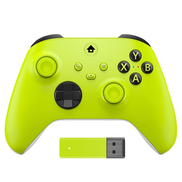 2.4G Gamepad con receptor Gamepad inalámbrico para XBOX SERIES X/S (Amarillo) Tmvgtek Para estrenar