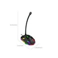 thumbnail image 4 of Heliisoer USB Computer Microphone Plug And Play Desktop PC Laptop Mic Mute Button Cool LED Light High Definition Vioce, 4 of 9