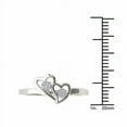 thumbnail image 4 of 1/20 Carat T.W. Diamond 10kt White Gold Heart Fashion Ring, 4 of 5