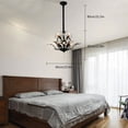 thumbnail image 3 of 9 Lights Modern Elegant Crystal Pendant Light Ceiling Lamp Chandelier Fixture, 3 of 12