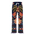 thumbnail image 4 of Stephy Women's New Thin Elastic Loose Large Size Korean Version of Everything Long Trousers Casual Trousers Haren, Black, L, 4 of 5