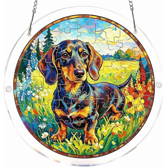 Tong Acrylic Puzzle "Sunlight " Window A Sunlight Style Colored Acrylic Puzzle Decorative Item Suitable As A Birthday Or Home .