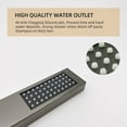 thumbnail image 4 of Stainless Steel Pressurized ShowerHead Handheld High Pressure Water Saving Four Way Interface Bathroom Shower Sprayer, 4 of 7