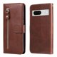 thumbnail image 2 of Estuche de Cuero PU con Cierre para Google Pixel 7 , Funda Protectora con Billetera y Correa, 2 of 6