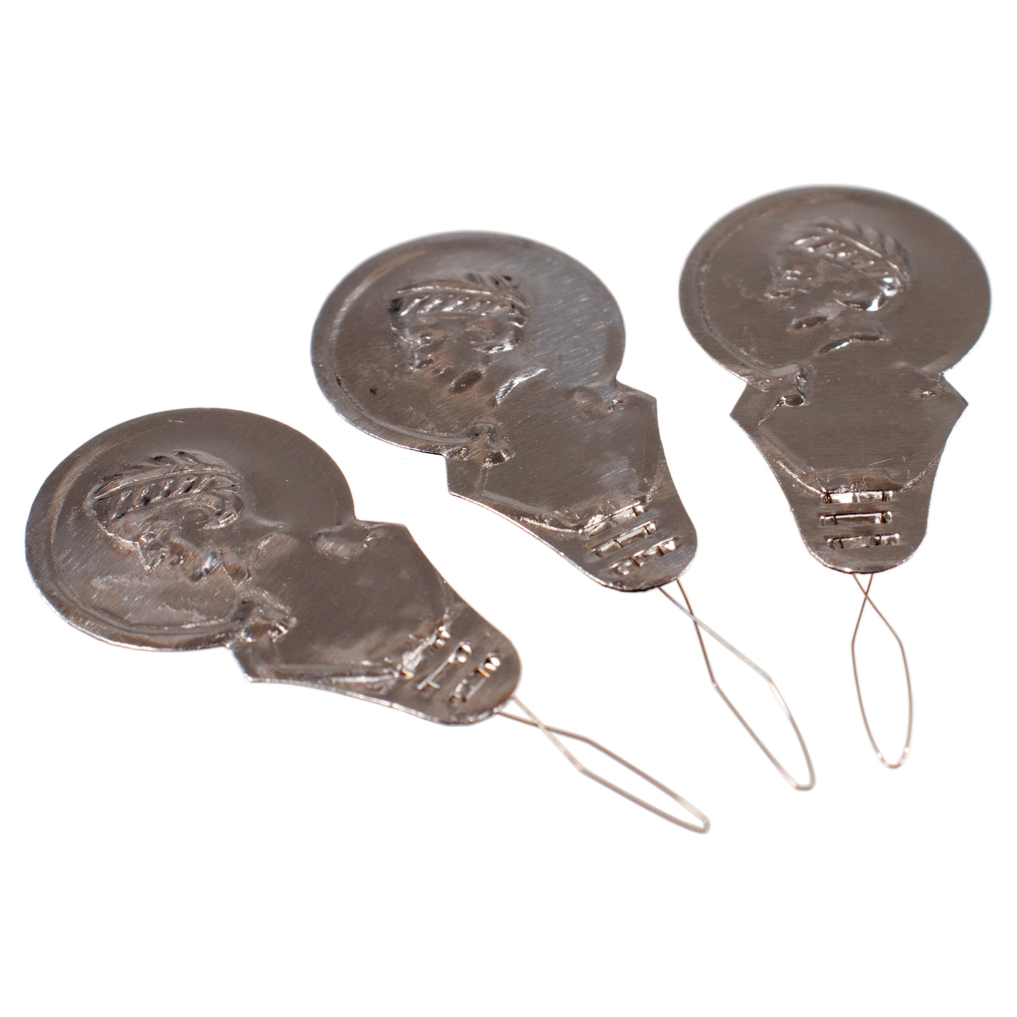 Craft County Aluminum Needle Threader 3 Pack Metal Threaders Wire