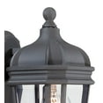 thumbnail image 3 of Minka Lavery Harrison 11 1/2" High Black Outdoor Wall Light, 3 of 4