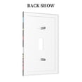 thumbnail image 2 of Fotbe I Love With Autism To The Moon And Back Print Duplex Receptacle Wall Plate, 1-Gang 5.0" x3.0" Wall Outlet Covers, Dual Outlet Faceplates Covers, Color-matched Screws Included-Style T, 2 of 6