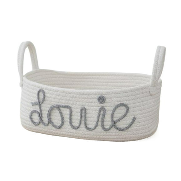 mmirethe Conteneur Pliable Compact et Durable en Corde de Coton Tissé à la Main type+3