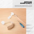 thumbnail image 4 of Hearing Aid Ear Tips, Universal Replacement Tips for Hearing Aids Earplugs, Comfortable Fit and Improved Sound Medium, 4 of 5