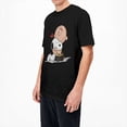 thumbnail image 3 of Camiseta de dibujos animados de Charlie Brown y Snoopy con forma de corazón de Peanuts, camisetas de manga corta, camisetas de algodón de cuello redondo de gran tamaño, 3 of 4