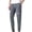 Gray, variant on Bpyeka Men's Big & Tall Mesh Jogger Pants Elastic Drawstring Waist Letter Print Side Pockets Quick Dry Athletic Trousers 3XL-5XL