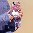 thumbnail image 3 of Cartoon 3D Hello Kitty Cat Keychain Case For IPhone 14 13 15 Pro Max 14 15 Plus 11 12 Mini 6 6s 7 8 Plus X XR XS Max TPU Cover, 3 of 7
