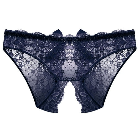 Ladies Lingerie Lovely Panties Lace Briefs Underwear Low Waist Underwear Pants Casual Fashion Nightwear Soft Lightweight Breathable Chemise Romantic Intimates