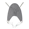 Universal High Poly Sling, Gray with Navy Binding - Small