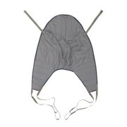 Universal High Poly Sling, Gray with Navy Binding - Small