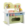thumbnail image 3 of DokiToy Children‘s Simulated Home Cooking Kitchenware Set Wooden Colorful Kitchen Toys Removable Gas Cooker 2023 Dropshopping, 3 of 6