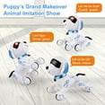 thumbnail image 6 of Gqtwoy Smart RC Robot Dog, Programmable Dancing Toy with Interactive Function and LED Lights, Remote Control Stunt Puppy, Singing and Dancing Robot for Fun Play, 6 of 9