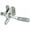 Galvanized, variant on National Hardware - V21 Auto Gate Latch