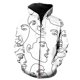 thumbnail image 1 of Sudadera con capucha y cremallera para hombre con retrato de línea abstracta, estampado 3D, para adolescentes, divertida y genial, de manga larga, informal, unisex, gran oferta 2024., 1 of 6