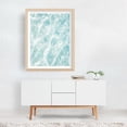 thumbnail image 2 of Water Pattern - Photography Abstract Waves Ocean Minimalist Water Coastal Beach Oak Framed Wall Art Print 6 x 8 inches, 2 of 3