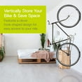 thumbnail image 3 of Delta Single Bike Storage Rack Hook Hanger for Vertical Indoor Storage Garage, 3 of 9