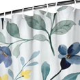 thumbnail image 4 of Waterproof Pioneer Shower Curtain 84x72 Inch Polyester Unique Colorful Floral Shower Curtain for Bathroom Hotel Home Decor with 12 Plastic Hooks, 4 of 5