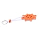 thumbnail image 4 of Llavero flotante Zulema Naranja, 4 of 6