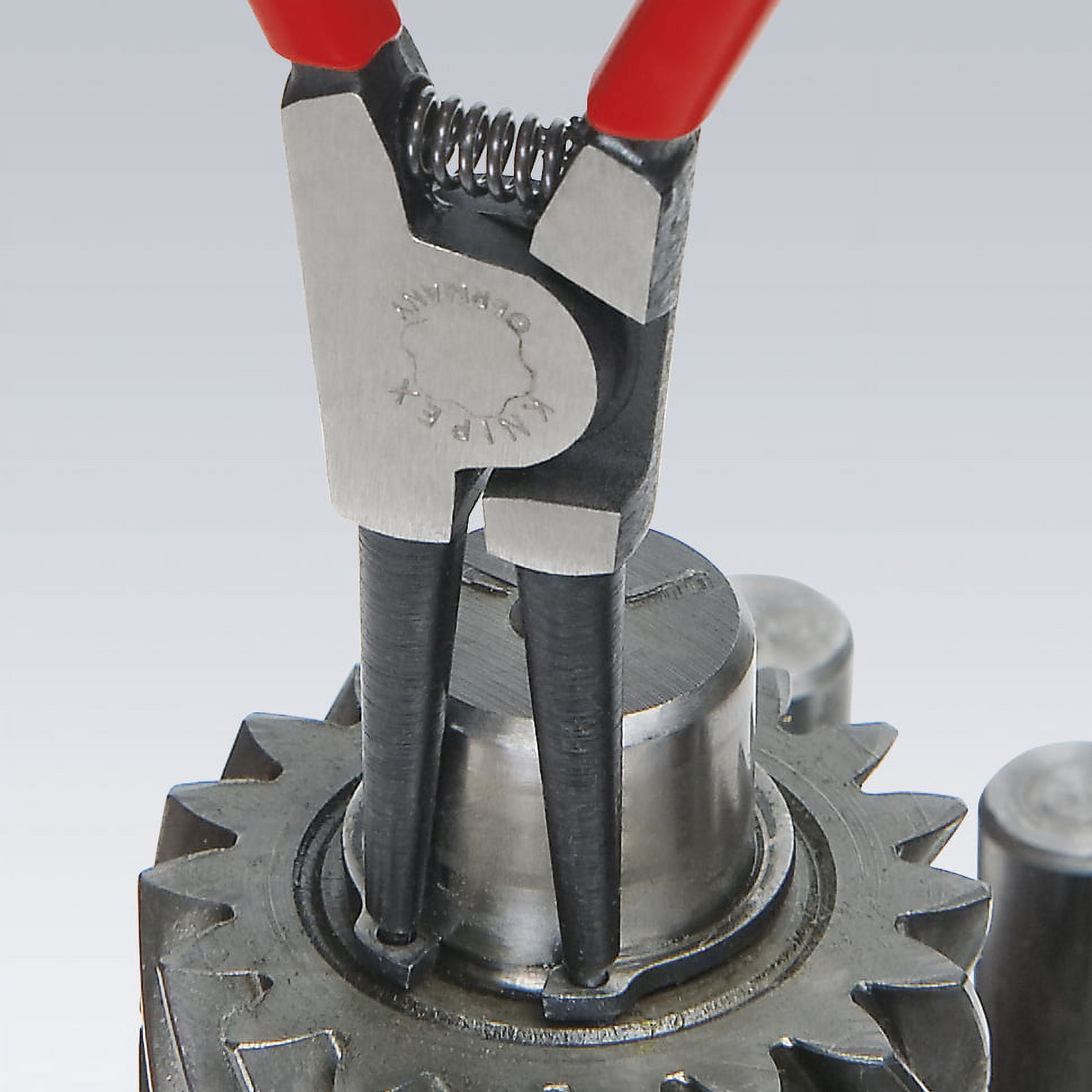 KNIPEX Tools 46 11 A2, 7.25-Inch External Straight Industrial Retaining Ring Pliers
