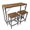 thumbnail image 3 of Mesa Barra de Cocina Multiusos 2 Bancos Moderna Bossa Zed, 3 of 5