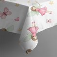 thumbnail image 2 of Fairy Heart Pattern Rectangle Tablecloth 60"x102",Waterproof Polyester Rectangle Table Cloth, Wipeable Spillproof Polyester Tablecloth for Dining, Camping, Indoor and Outdoor, 2 of 6