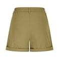 thumbnail image 5 of Afdoent Shorts For Women Casual Loose Fit Summer Breathable Blend Elastic Waist Comfortable Shorts With Pockets For Ladies Beach Vacation Shorts, 5 of 5