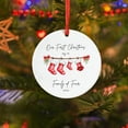 thumbnail image 4 of Adornos colgantes de Navidad, decoraciones navideñas, regalos de Navidad Feliz Navidad Mamá y Papá Colgante de árbol de Navidad Colgante de madera Primeras decoraciones navideñas Productos colgantes, 4 of 6