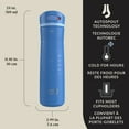 thumbnail image 3 of Contigo x Ally Love Ashland Chill 2.0 Stainless Steel Water Bottle with AUTOSPOUT Lid, 24 oz (709 ml), 3 of 9