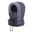 thumbnail image 4 of Gorro de invierno cálido y grueso 3 en 1 para mujer y hombre, ideal para esquiar, andar en bicicleta, hacer senderismo y hacer snowboard. Gris oscuro, 4 of 9