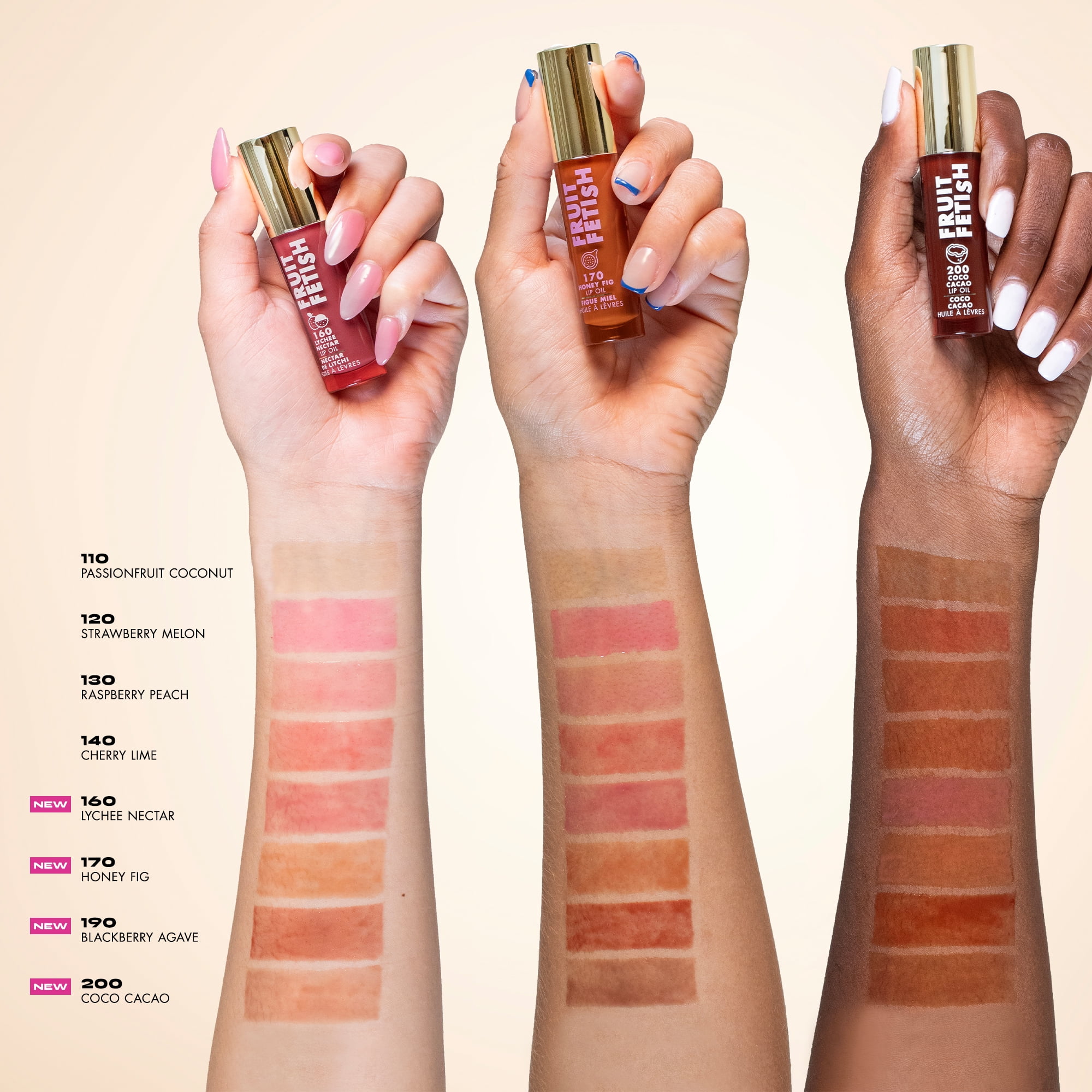 Milani Fruit Fetish Lip Oil , Lychee Nectar