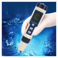 thumbnail image 3 of 5 in 1 Multifunctional Water Quality Testing Meter Portable Digital PH/Salinity/Temp/TDS/EC Meter Water Salinity Tester, 3 of 7