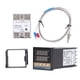 thumbnail image 4 of Kit De Controlador De Temperatura PID, Controlador De Temperatura REX C100 Sonda De Acero Inoxidable Respuesta Rápida Para La Industria Química Para La Cría Agrícola, 4 of 8