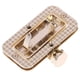 thumbnail image 2 of Riwesomey Cerradura de giro con cierre rectangular de bambú y Metal para bolsos DIY, cerraduras elegantes y prácticas para bolsos Herramientas y ferretería TYPE1, 2 of 6