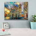 thumbnail image 4 of Epic Graffiti 'Florence Italy Cathedral of Saint Mary of the Flower 2' by Pedro Gavidia, Canvas Wall Art, 16"x12", 4 of 8