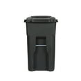 thumbnail image 6 of Toter 48-gallon black garbage can with wheels and lid, 6 of 8