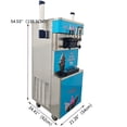 thumbnail image 2 of Machine à Crème Glacée Commerciale, Machine à Crème Glacée Molle, Écran LCD, Machine à Crème Glacée 3 Saveurs 25-35 L/h 2200 W, 2 of 14