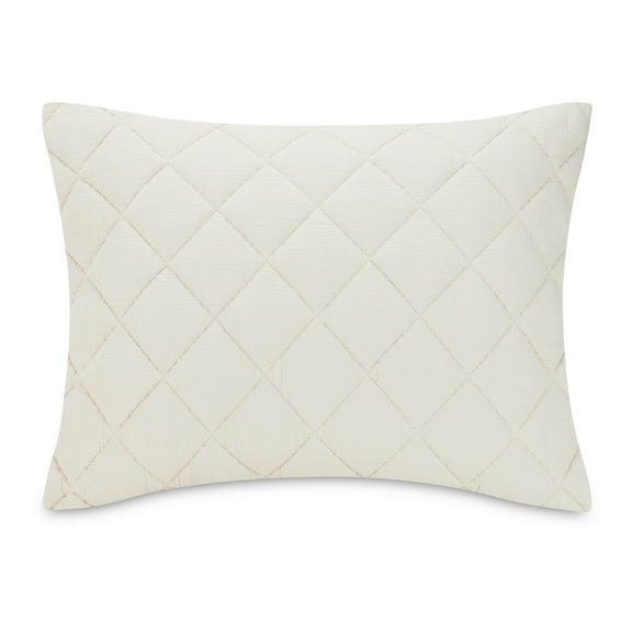 Better Homes & Garden Diamond Gauze Sham, Beige, King, 2 count
