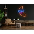 thumbnail image 4 of Glowneon Banana With Glasses Neon Sign, Fruits Wall Decor, 4 of 4